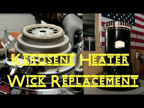 How to Change the Wick on a Dyna-Glo Kerosene Heater