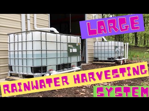 Large Rainwater Harvesting System