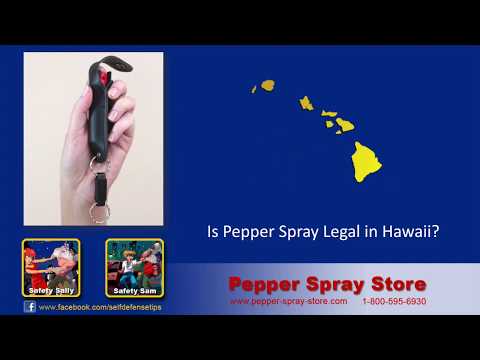 Pepper Spray State Laws Hawaii—What&#039;s Legal?