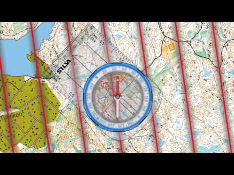 How to use a Compass - easy compass navigation with the Silva 1-2-3 system