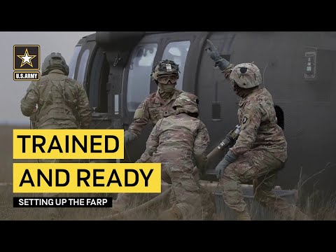 Trained and Ready Ep. 4 - Setting up the FARP | U.S. Army