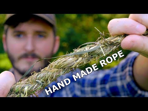 How To Make Grass Rope [Improved Method]