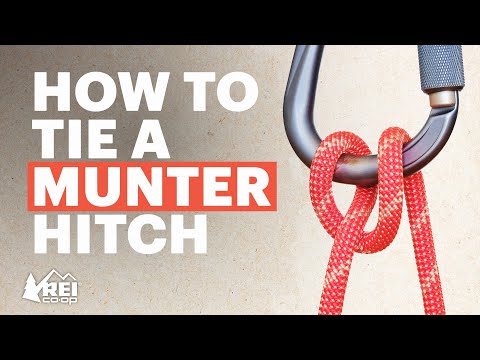 Rock Climbing: How to Tie a Munter Hitch