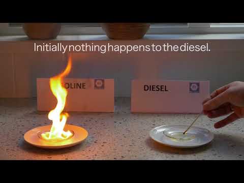 Can You Light DIESEL With A Match?! | Ex-Machinery