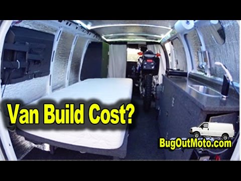 Cost To Build My Bug Out Van | Time Lapse of Van Build