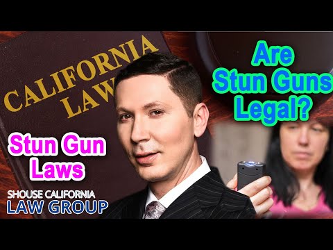 Are Stun Guns and TASERs Legal in California?