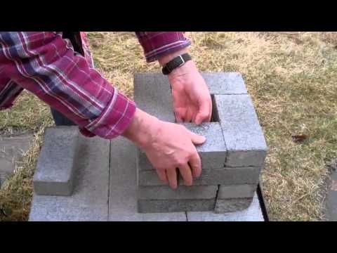 How to make a brick rocket stove for $6.08