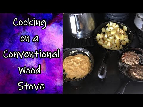 Cooking on a Standard Wood Stove