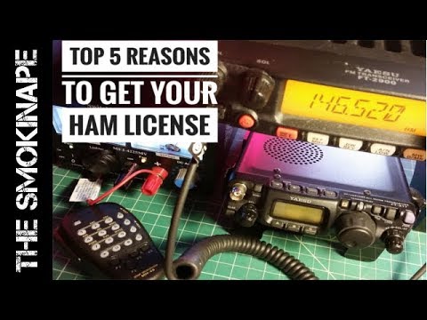 Top 5 Reasons to Get Your HAM Radio License - TheSmokinApe