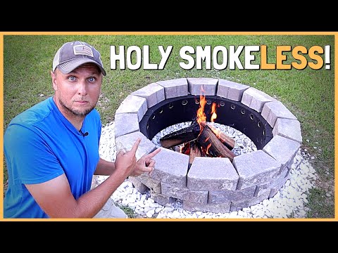 How To Build A Fire Pit Survival Sullivan, Diy Smokeless Fire Pit Design
