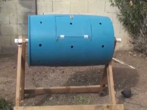 How To Make A Compost Tumbler (Fast, Cheap and Easy)