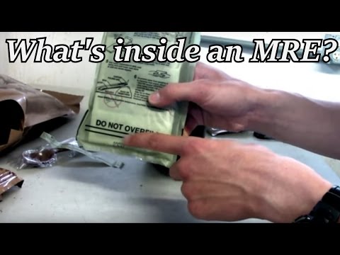What&#039;s Inside an MRE, and how to prepare it.