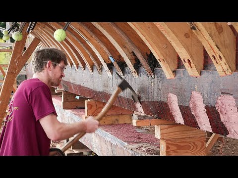 Shaping the Keel / Adze work (EP59)