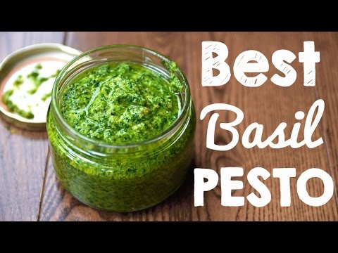 How to Make Basil Pesto | Better than Store bought!