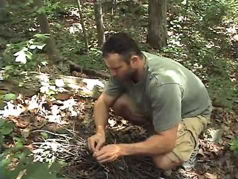 Making a stealth (smokeless) fire