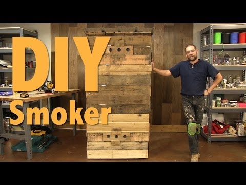 How to Build a Smokehouse With Pallets - FULL LENGTH VIDEO