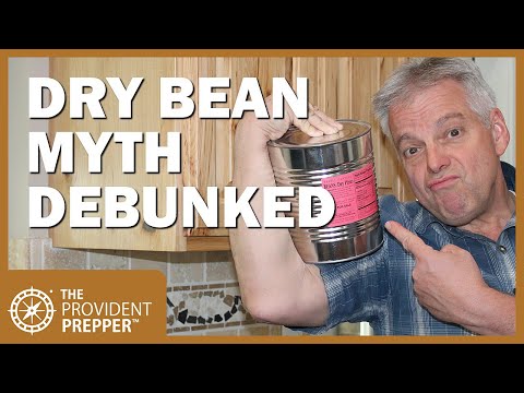 Dry Bean Food Storage Myth – Actual Shelf-Life Revealed