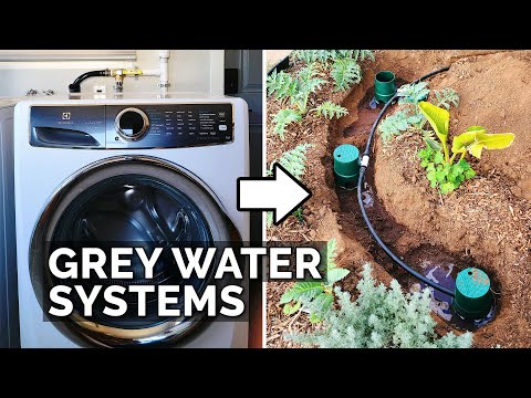 Grey Water Systems: Shower, Bathroom Sink, and Laundry Conversion!