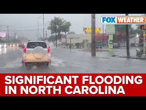 Significant Flooding Ongoing In Coastal North Carolina