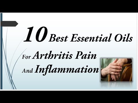 10 Best Essential Oils For Arthritis Pain And Inflammation