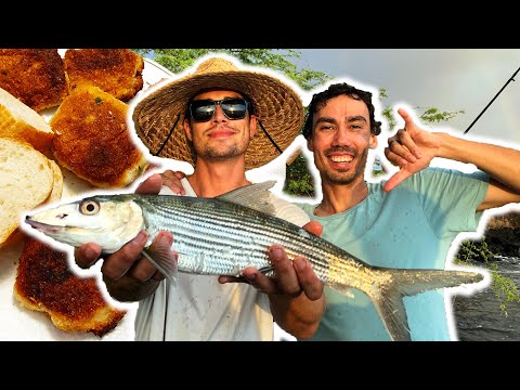 Catch and Cook / Bonefish ( Oio ) Fish Cake / Catch Clean Cook Hawaii Fishing S3.E11