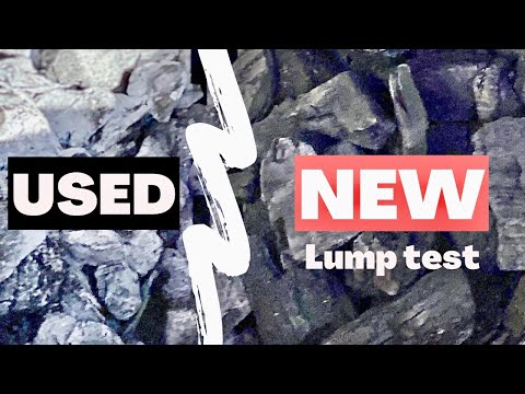 Used lump charcoal - Keep it or toss it? Used vs. mixed vs new lump charcoal review | SDBBQ