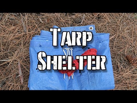 How To Make A Tarp Shelter