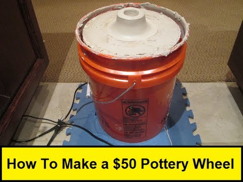 How To Make a $50 Pottery Wheel (HowToLou.com)