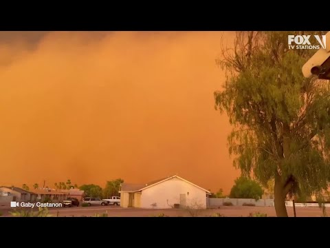 Stunning Arizona monsoon footage