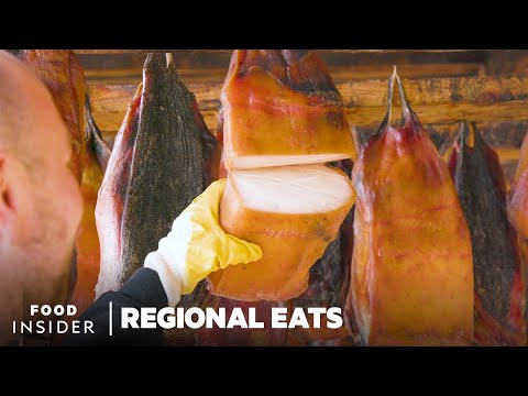 How Icelandic Fermented Shark Is Made | Regional Eats