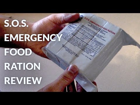 S.O.S. Emergency Food Ration Review &amp; Taste Test
