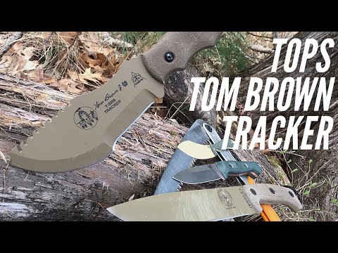 IN-DEPTH REVIEW: Tops Tom Brown Tracker Knife - Survival Knife With Many Uses