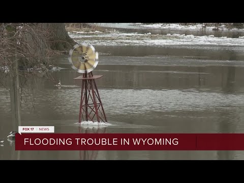 Flooding trouble in Wyoming
