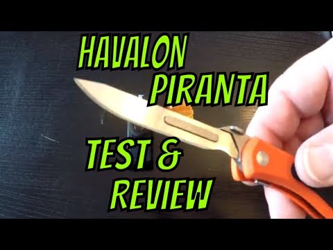 Havalon Piranta Review and Test