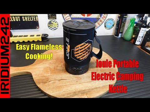 STOKE VOLTAICS Joule Portable Electric Camping Kettle!