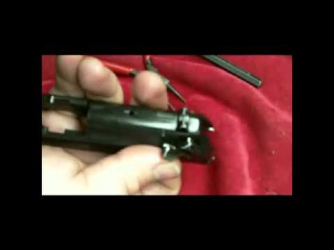 Beretta 92f firing pin removal and installation.