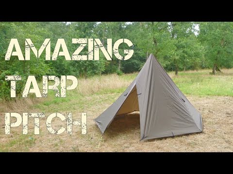 Try this! Ultimate XL tarp pitch: Tipi