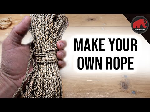 How to Make Your Own Rope / Cordage!