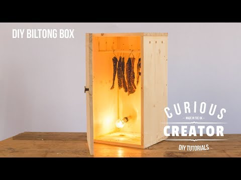 #17 Biltong Box Dryer - DIY Curious Creator