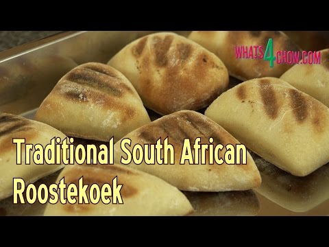 Traditional South African Roostekoek - Best Barbecue Buns Recipe - Bread Rolls on the Barbecue!!!