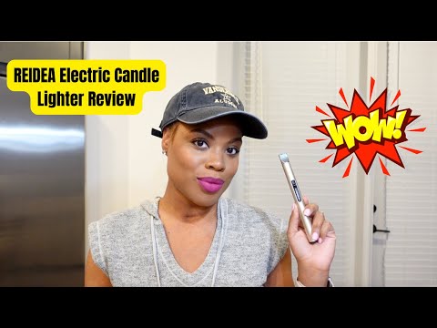This Gadget Changed My Life! (REIDEA Electric Candle Lighter Review+ Demo)