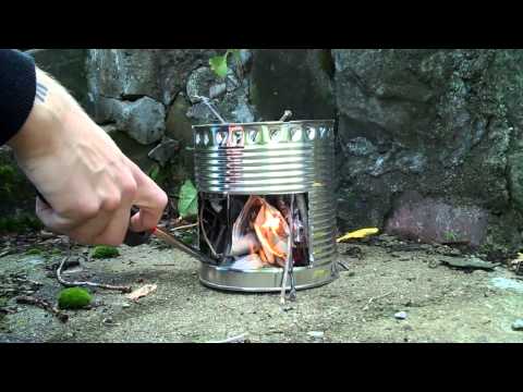 How to...make a Hobo stove! HD