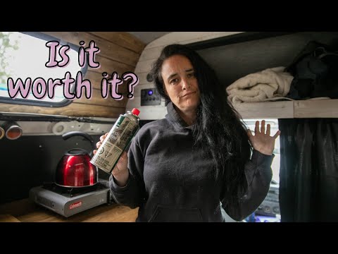 Why I choose butane stove as my main cooking source/ Van life cooking stove options