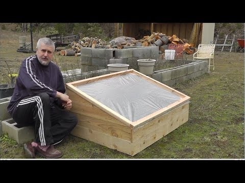 How To Build A Cold Frame For Growing Winter Vegetables