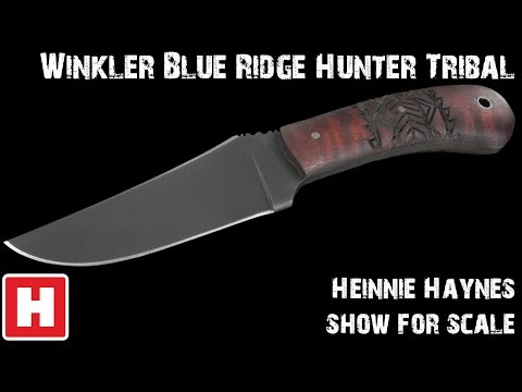 Winkler II Blue Ridge Hunter Tribal in Maple - Show for Scale Overview