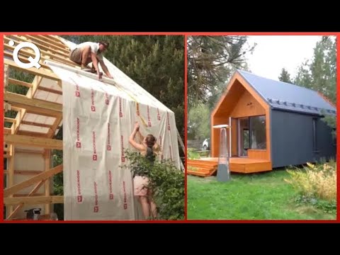 How to Build a Cheap DIY Wooden House Step by Step | by @Borsch_TV