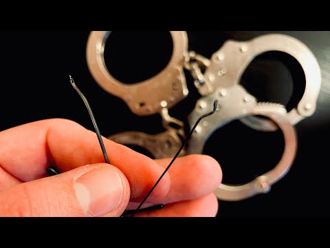 How to escape Handcuffs with a Bobby Pin - For Noobs
