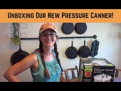 Presto 23-Quart Pressure Canner Unboxing!