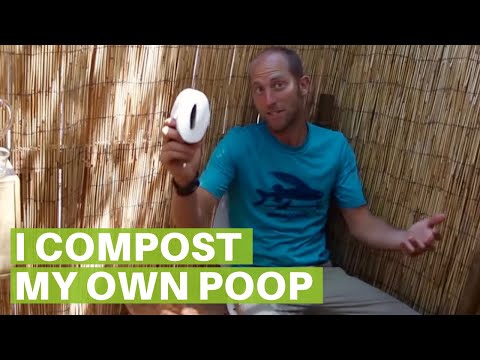 How I Compost My Poop in a Simple Compost Toilet | Humanure