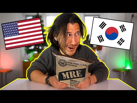 Trying Korean, Russian, and American MREs